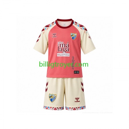 Billige Fotballdrakter Malaga CF Barn Bortedraktsett 2026/27 Kortermet